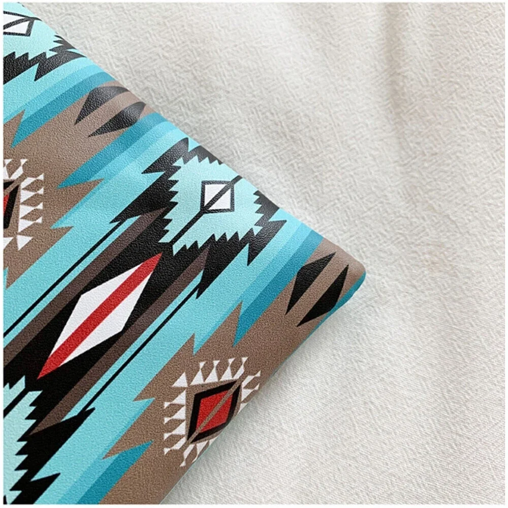 Geometric Pattern Clutch Bag